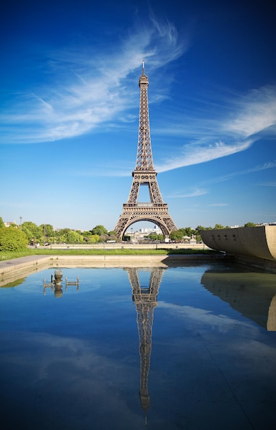 De toren van Eiffel in Parijs Frankrijk