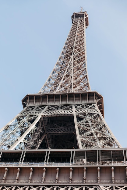 De toren van Eiffel in Parijs Frankrijk