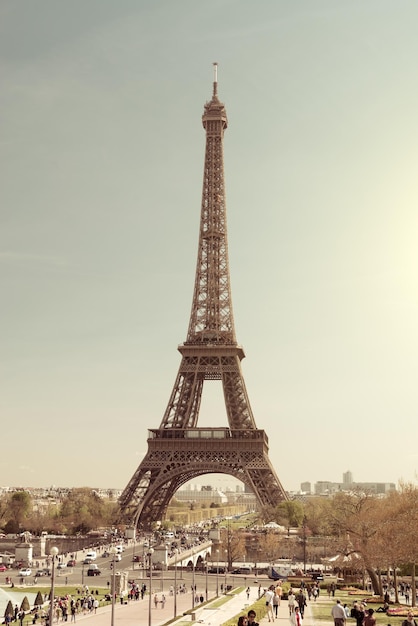 De toren van Eiffel, Parijs, Frankrijk