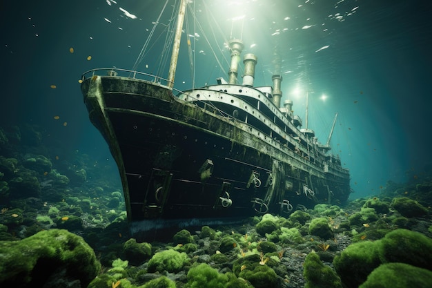 De tragedie van een gezonken schip vergelijkbaar met de Titanic