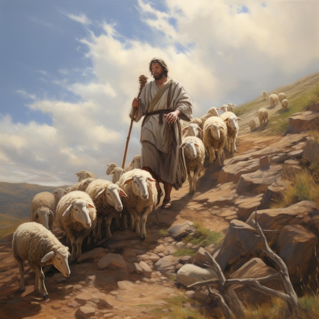 De triomf van de schapenherder Een bijbelse reis in de berg