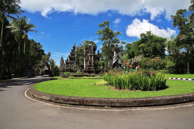 De tuin op het eiland Bali, Indonesië