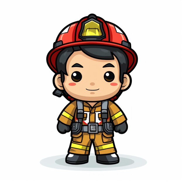 De uitrusting van de brandweerman