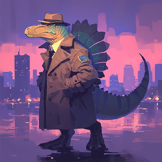 De vastberaden dinosaurusdetective