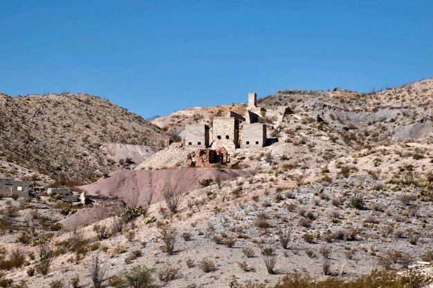 Foto de verlaten mijn van big bend.