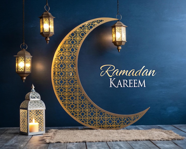 Foto de viering van de ramadan kareem