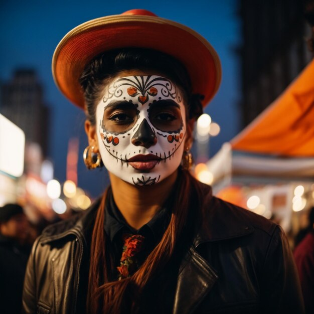 Foto de viering van een carnavalsfeest