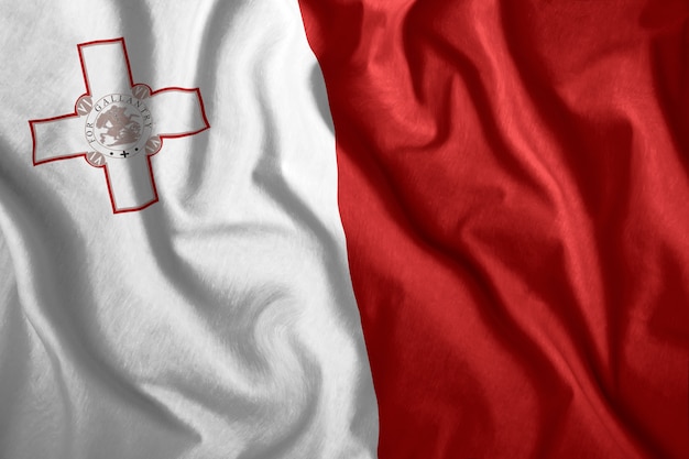 De vlag van malta