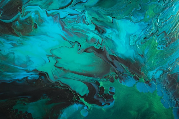 De volledige lengte van het abstracte schilderij