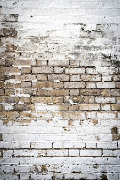 Foto de vuile achtergrond van de bakstenen muur grungy rode witte & grijze textuur