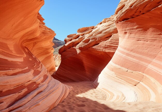 De Wave Sandstone Formations natuurlandschap Canyon in woestijnen