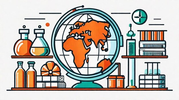 De wereld van de farmaceutische producten