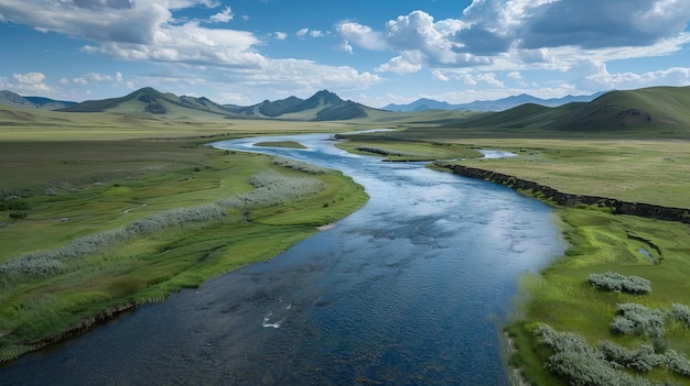 De Zavkhan rivier is een rivier die door de GoviAltai regio in Mongolië stroomt