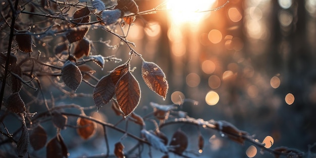 Foto de zon schijnt door de bladeren van een boom