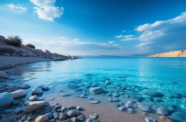 Dead Sea Beach Radiance