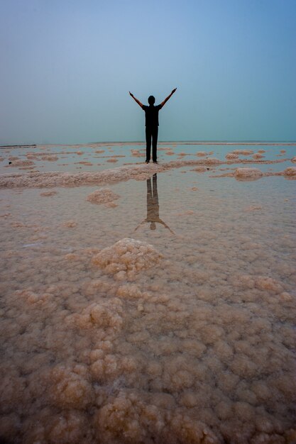 The Dead Sea Shore from the Israeli side.