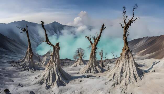 a dead tree with no leaves on it