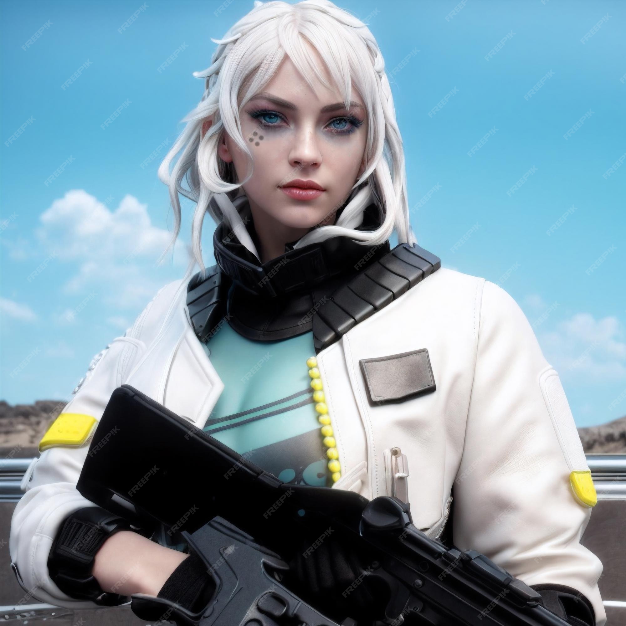 Premium AI Image Deadlock Valorant Game Character