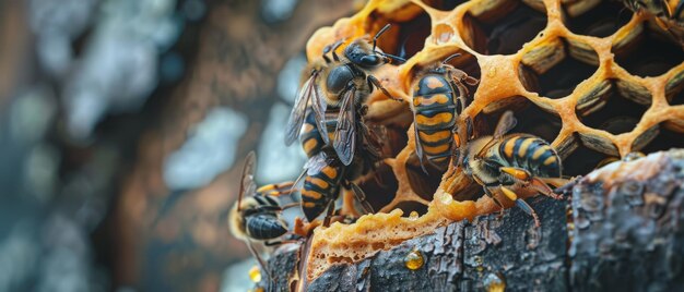 The Deadly Appetite of the Asian Hornet Hunting Honey