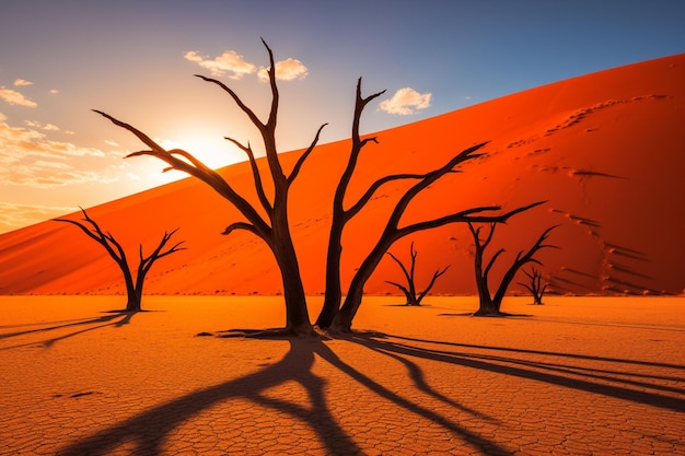 Deadvlei in de Namib