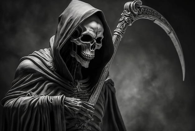 Photo death grim reaper