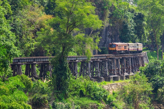 Death Railway Thai RailwayWorld war II historic railway known as the Death Railway with a lot