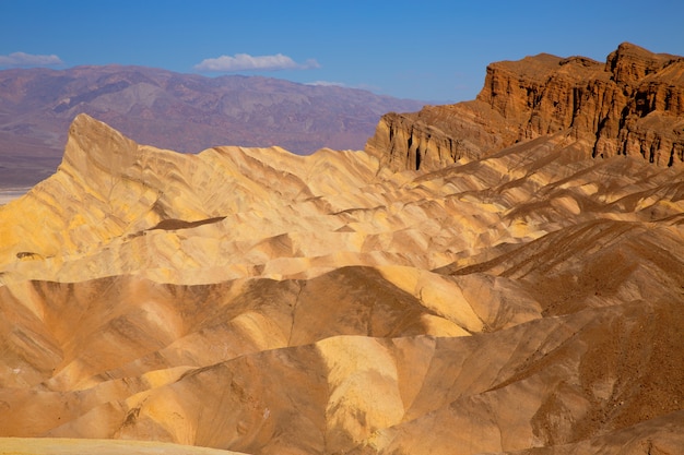 Death Valley National Park California Zabriskie point