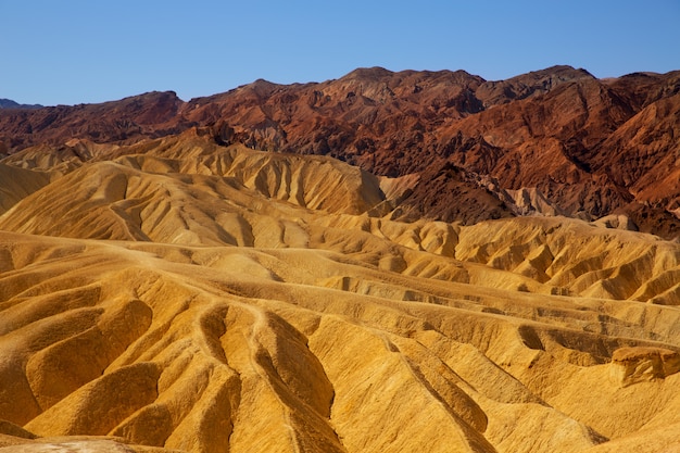 Death Valley National Park California Zabriskie point