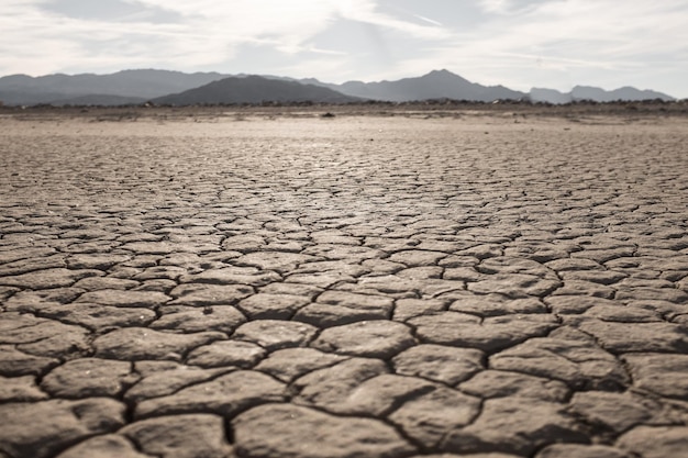 Photo death valley soil