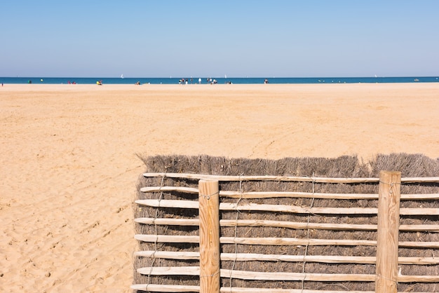 Spiaggia di deauville in autunno il 27 settembre 2015