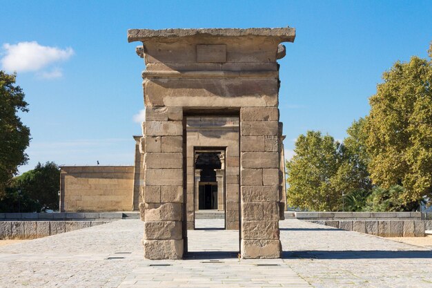 debod temple of madrid