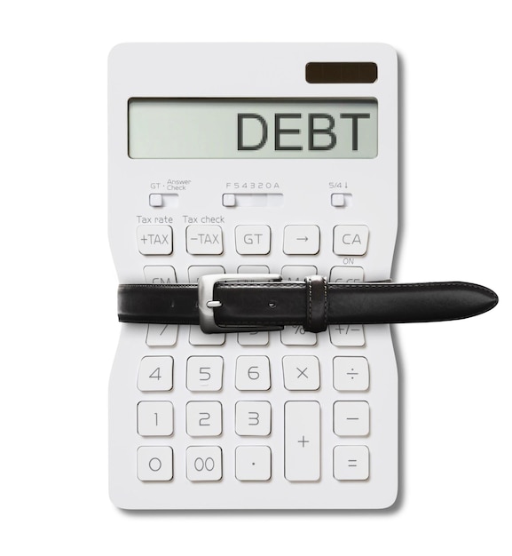 Debt concept