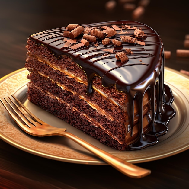 Decadent Chocolate Cake Multiple Layers of Delight