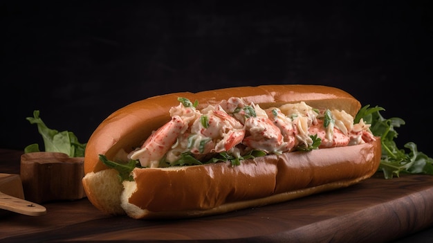 Decadent Lobster Roll A Sumptuous Delight with a Buttery Twist