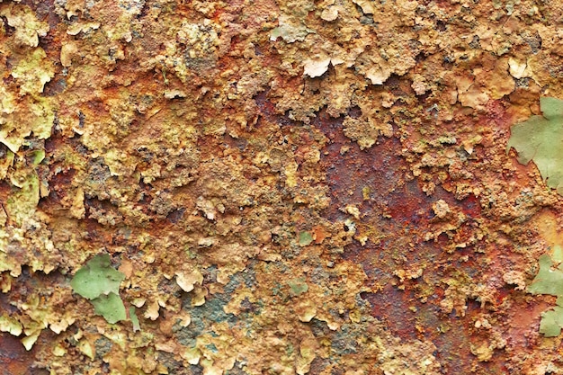 Decay metal background. Grunge rusted metal texture.