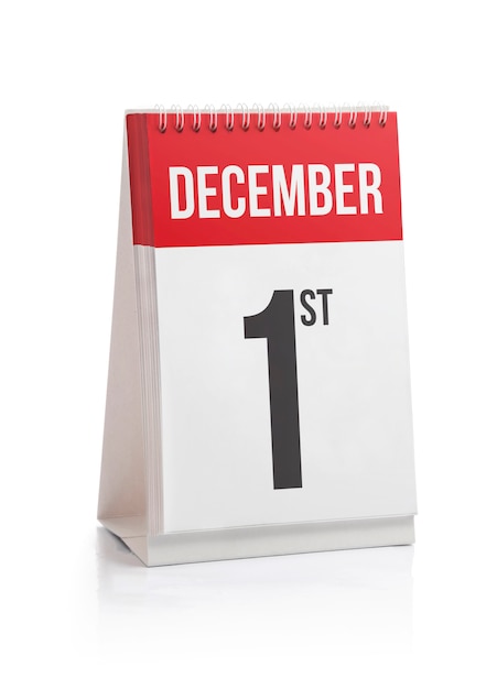 Decembermaand Dagen Kalender Eerste dag