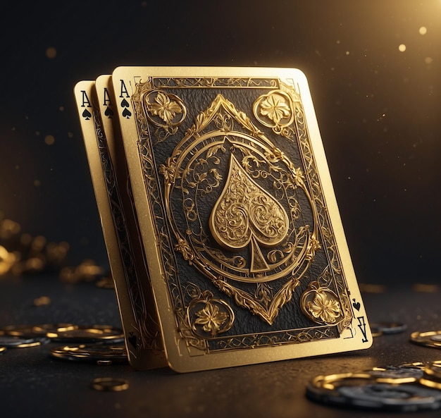 A deck of cards with a king of diamonds on it