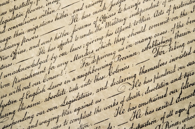 constitution july 4 1776