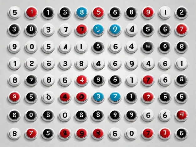 Premium AI Image  Decoding the World of Numbers