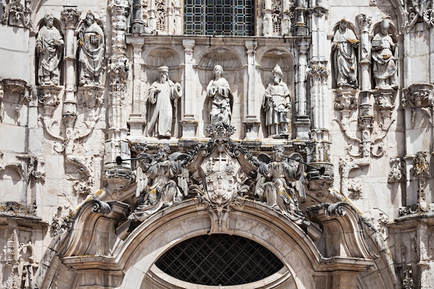 Decor van het Santa Cruz-klooster in Coimbra, Portugal