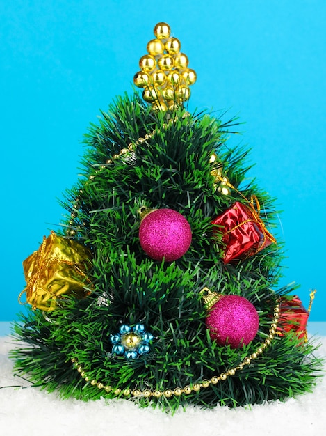 Decorated artificial Christmas Tree