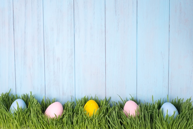 Decorated easter eggs