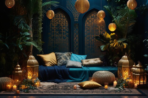 Decoratie van de Ramadan Urban Oasis