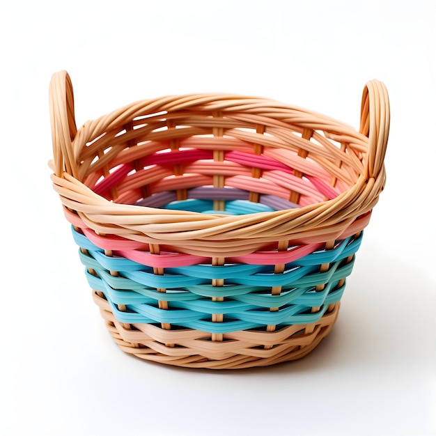 Decoratief wicker mandje