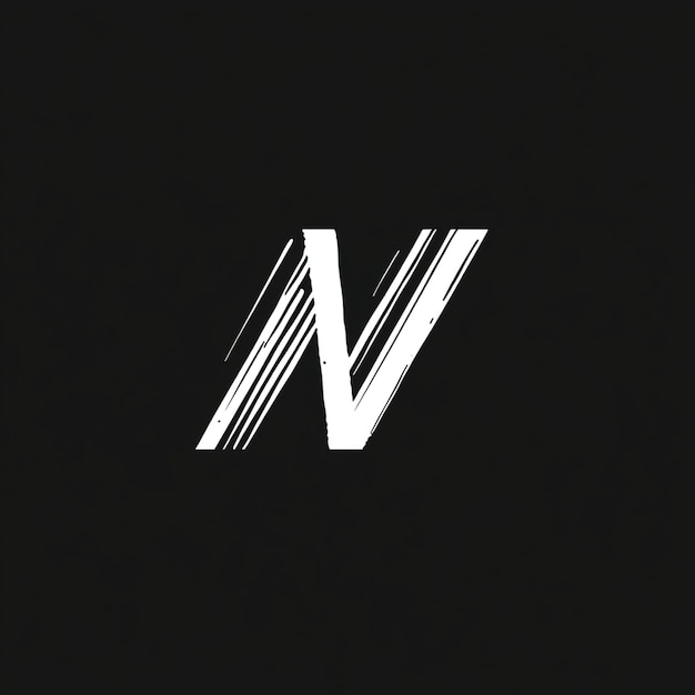 Decoratieontwerp van het logo met de letter V