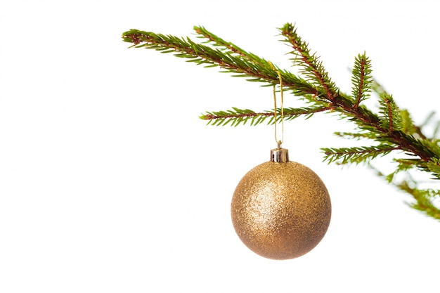 Decoratiesnuisterij op verfraaide Kerstboom ISO