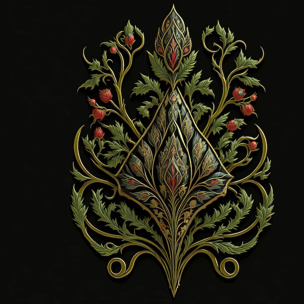 decoratieve designelementen goud Klassiek design sieraden