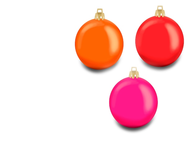 Decoratieve kerstboomballen