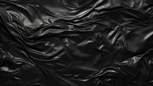 Decoratieve textuur van Jet Black folie Jet Black achtergrond voor kunstwerken