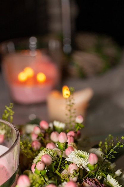 Photo decoration table settings